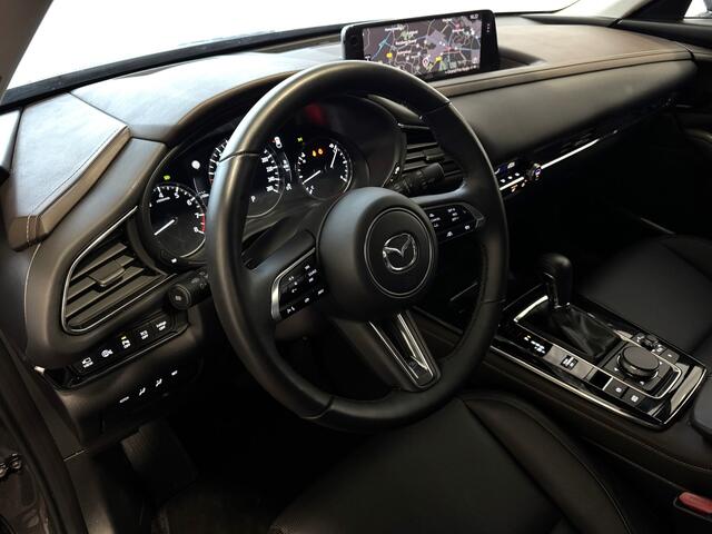 Mazda CX-30 2.0 E-SKYACTIV-G M HYBRID EXCLUSIVE-LINE LEER BOSE 360.CAM ELEK.STOEL HEADUP STOEL/STUUR VERW. MHEV HYBRID MILD HYBRIDE