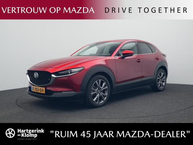 Mazda CX-30 2.0 e-SkyActiv-X Luxury i-Activsense automaat Sunroof en afneembare trekhaak : dealer onderhouden