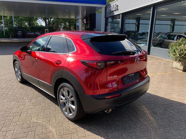Mazda CX-30 2.0 e-SkyActiv-X M Hybrid Luxury Schuifdak | Leder | Stuur/Stoelverwarming | 12 mnd BOVAG garantie Whatsapp 06-53188999