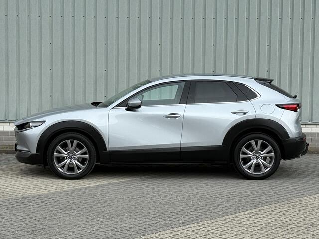 Mazda CX-30 2.0 e-SkyActiv-G M Hybrid Comfort / Automaat / Trekhaak Afneembaar 1.300 KG Trekgewicht / Dealer Onderhouden / Parkeersensoren Voor & Achter / 360 Graden Camera / Climate Control / Bose Audio / Adaptieve Cruise Control / Navigatie / Stoel- & Stuurverwarmi