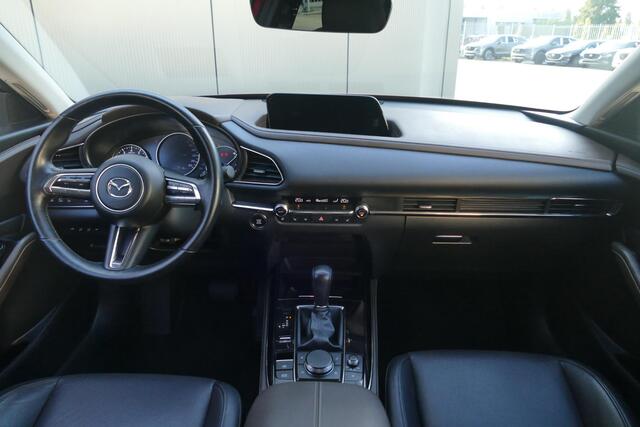 Mazda CX-30 2.0 e-SkyActiv-X M Hybrid Luxury | TREKHAAK | 360* CAMERA | LEER | ALL-SEASON BANDEN | RIJKLAARPRIJS |