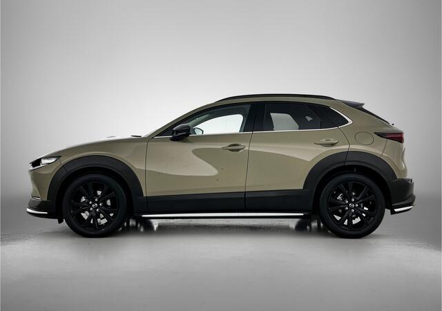 Mazda CX-30 2.5 e-SkyActiv-G M Hybrid Homura Demo Afschrijving | Actuele km stand/ Chassisnummer toevoegen en fotograveren bij Leseman | 24-09