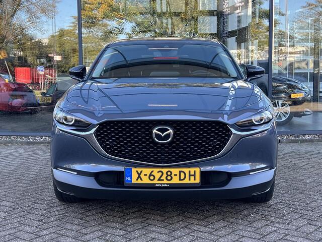 Mazda CX-30 2.0 e-SkyActiv-X M Hybrid Homura | STOELVERWARMING | DODEHOEKDETECTIE | ACHTERUITRIJCAMERA | PARKEERSENSOREN V+A | NAVIGATIE | ELEKTR. ACHTERKLEP |