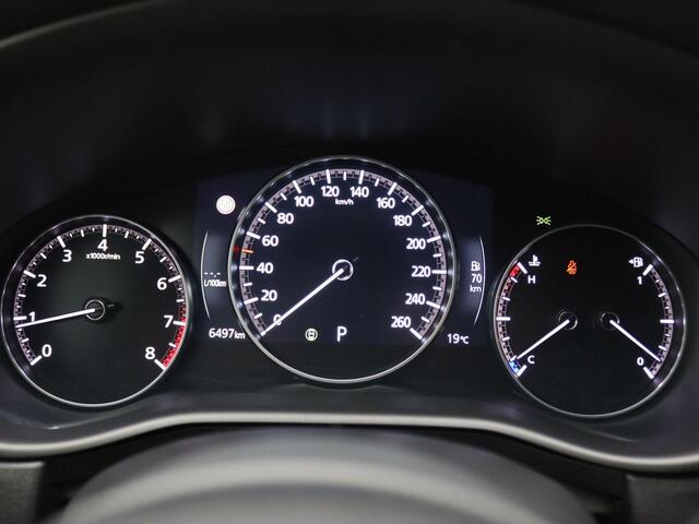 Mazda CX-30 2.0 e-SkyActiv-X M Hybrid Homura 186PK Aut. Head-up display, Trekhaak, Dodehoek detectie, Keyless, Elektr. Achterklep, Stoelverwarming, Trekhaak, 18" LM Velgen, Adaptieve Cruise Control, Camera