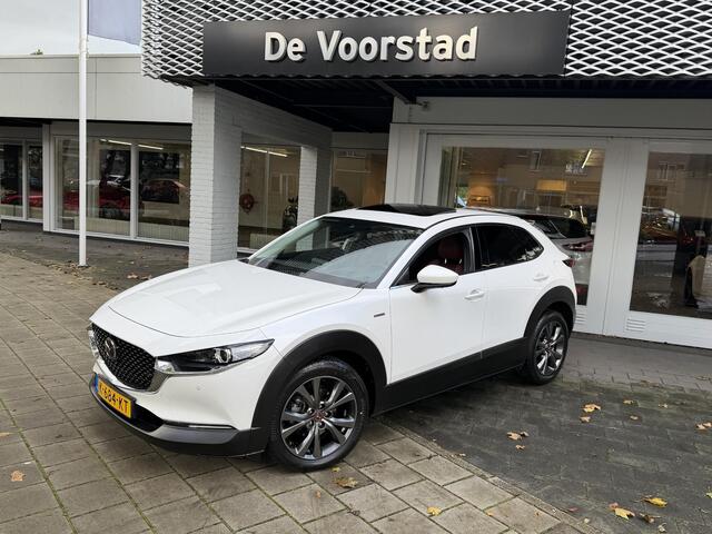 Mazda CX-30 2.0 SkyActiv-X 100th Anniversary Automaat | trekhaak | open dak | 360 camera | Bose audio Ned. auto | Dealer onderhouden