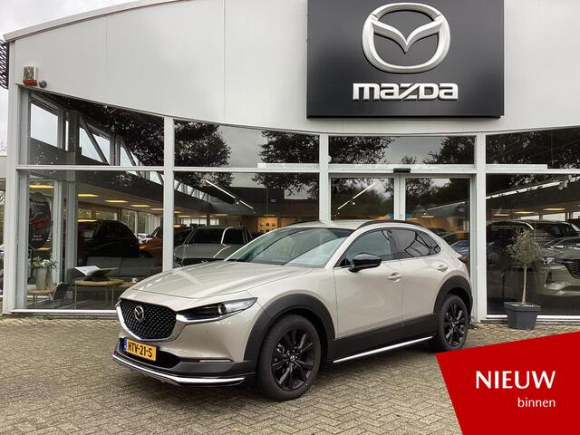 Mazda CX-30 2.0 e-SkyActiv-X M Hybrid Homura 186 PK motor / Aeropakket / Roofrails / Dorpelbeschermers/ Sportpakket/ Navigatie/ Apple Carplay/ Android Auto/ Automaat