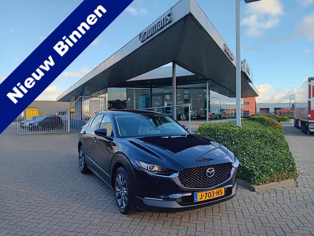 Mazda CX-30 2.0 e-SkyActiv-X M Hybrid 180PK Luxury AUTOMAAT, Leder, Navi, Clima, Head-up, etc. incl. 12 MND BOVAGGARANTIE