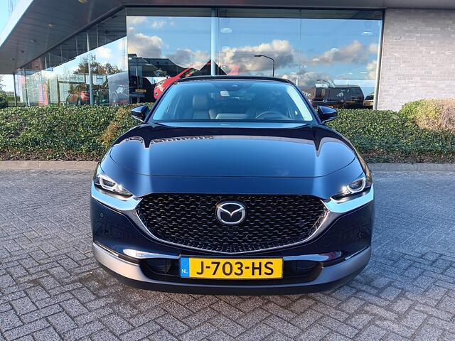 Mazda CX-30 2.0 e-SkyActiv-X M Hybrid 180PK Luxury AUTOMAAT, Leder, Navi, Clima, Head-up, etc. incl. 12 MND BOVAGGARANTIE