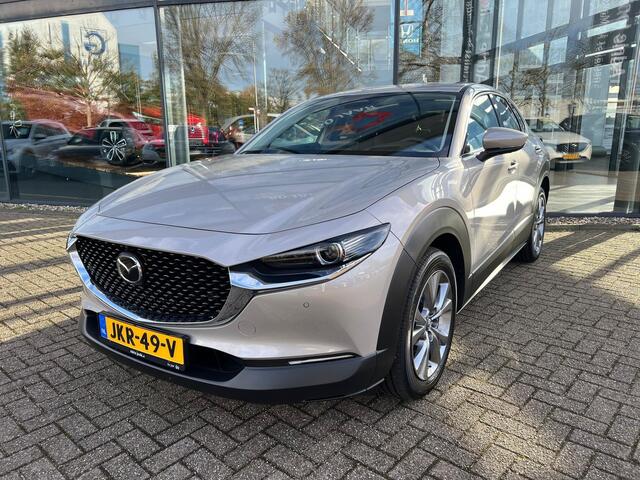 Mazda CX-30 2.5 e-SkyActiv-G M Hybrid Takumi | AUTOMAAT |LEDER | Bose AUDIO | 360 CAMERA | EL.A.KLEP | Bijna NIEUWE AUTO | ¤ 8.500,- voordeel!!!