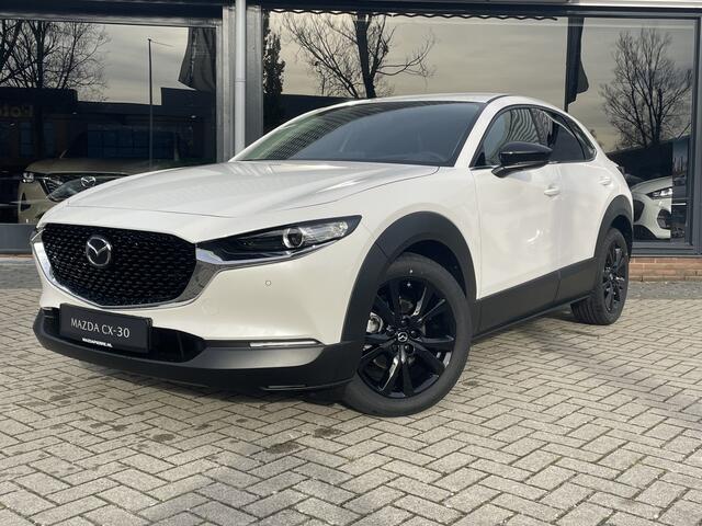 Mazda CX-30 2.0 e-SkyActiv-X M Hybrid 187 PK AUTOMAAT Homura NAVI | CLIMATE CONTROL 18 INCH LMV, ACHTERUITRIJCAMERA | PARKEERSENSOREN V+A