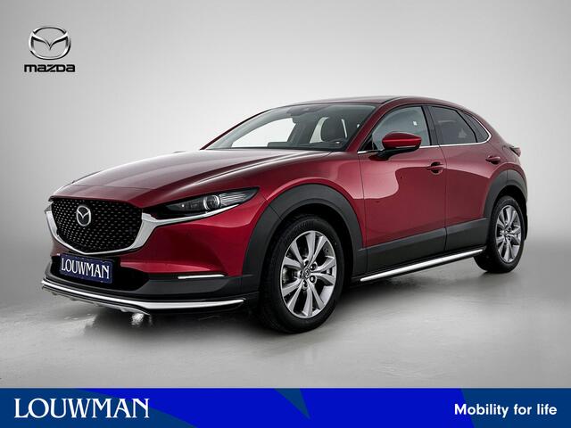 Mazda CX-30 2.0 e-SkyActiv-X M Hybrid Luxury | Trekhaak | Sportpakket | Leder | Elec Stoelen |