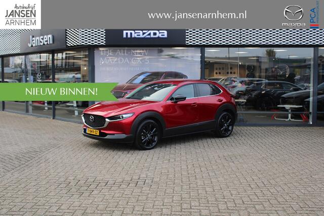Mazda CX-30 2.0 e-SkyActiv-X M Hybrid Homura , Clima, LMV 18 Inch, Stoelverwarming, Navi, Apple Carplay, HUD, PDC, Camera, Elektrische klep, Adap. Cruise, Stoffen bekleding