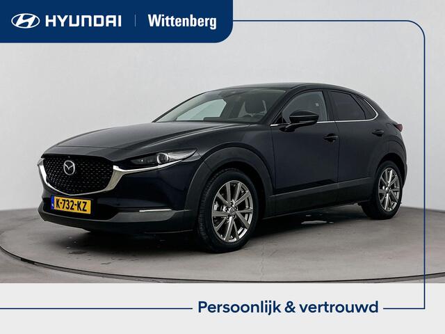 Mazda CX-30 2.0 e-SkyActiv-X M Hybrid Luxury | Trekhaak (1300kg) | Lederen bekleding | Navigatie | Apple Carplay/Android Auto |