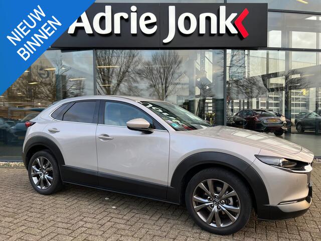 Mazda CX-30 2.0 e-SkyActiv-X M Hybrid Luxury AUTOMAAT | LEDER | Bose AUDIO | EL.A. KLEP | CAMERA | STOEL- en STUUR VERWARMING | APPLE CARPLAY | HEAD-UP DISPLAY | NED. AUTO | GARANTIE t/m 01-2029 |