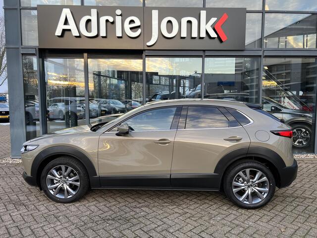 Mazda CX-30 2.5 e-SkyActiv-G M Hybrid Takumi | AUTOMAAT |LEDER | Bose AUDIO | 360 CAMERA | EL.A.KLEP | Bijna NIEUWE AUTO | ¤ 9.500,- voordeel!!!