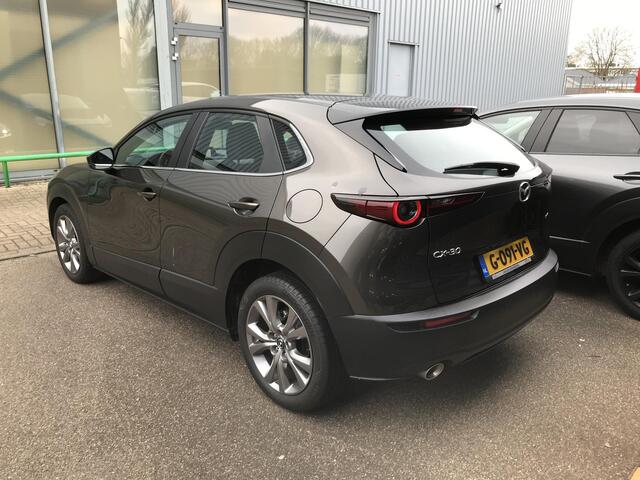 Mazda CX-30 2.0 e-SkyActiv-X M Hybrid Comfort , Automaat, Navi, Clima, Adap.Cruise, Camera, Stoel/Stuurverwarming, Apple Carplay, AndroidAuto, LMV 18 Inch, HUD, PDC, LKA