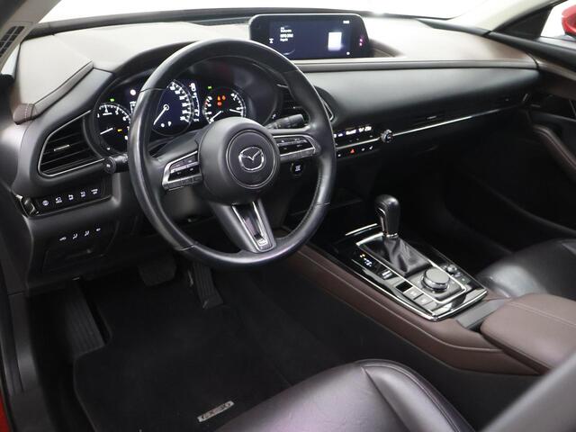 Mazda CX-30 2.0 e-SkyActiv-X M Hybrid Luxury | Trekhaak | 360 Camera | Cruise Control Adaptief | Parkeercamera | Elekt. verstelbare voorstoel met Geheugen |