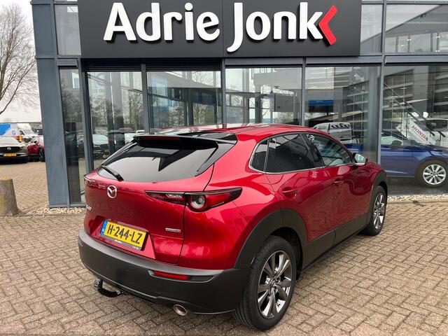 Mazda CX-30 2.0 e-SkyActiv-X M Hybrid Luxury AUTOMAAT | TREKHAAK | LAGE KM STAND 23.223KM | CAMERA | Bose AUDIO | LEDER | HEUD-UP | APPLE/ANDROID | 1e EIGENAAR | NED. AUTO |