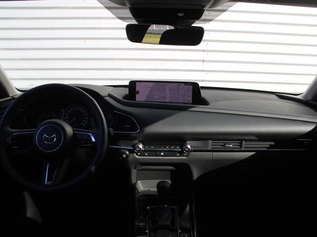 Mazda CX-30 2.5 e-SkyActiv-G M Hybrid Exc-l Bns Edition | Stuur-/stoelverwarming | 360 Camera | HUD | 18" LM | Dodehoek detectie | Cruise adapt. | LED |