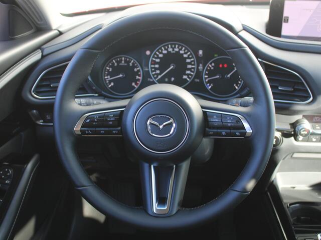 Mazda CX-30 2.5 e-SkyActiv-G M Hybrid Exc-l Bns Edition | Stuur-/stoelverwarming | 360 Camera | HUD | 18" LM | Dodehoek detectie | Cruise adapt. | LED |