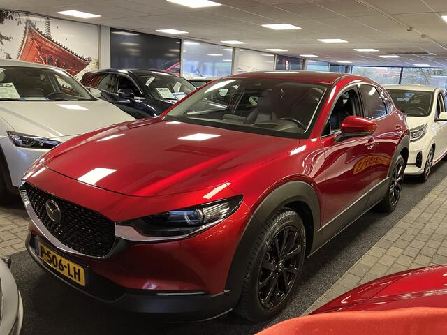 Mazda CX-30 2.0 Luxury AWD e-SkyActiv M Hybrid , Automaat, Trekhaak, Leder, 360 Camera, All Season, Clima, Adap.Cruise, Stuur/Stoelverwarming, Apple Carplay, Android Auto, LMV 18 Inch, PDC, LKA, PDC