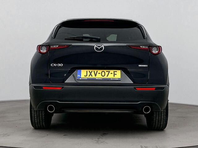 Mazda CX-30 2.0 e-SkyActiv-X M Hybrid Luxury | Achteruitrij camera | Adaptive cruise | Elektrische stoelen | Lederen bekleding | Dodehoek detectie | Elektrische achterklep |