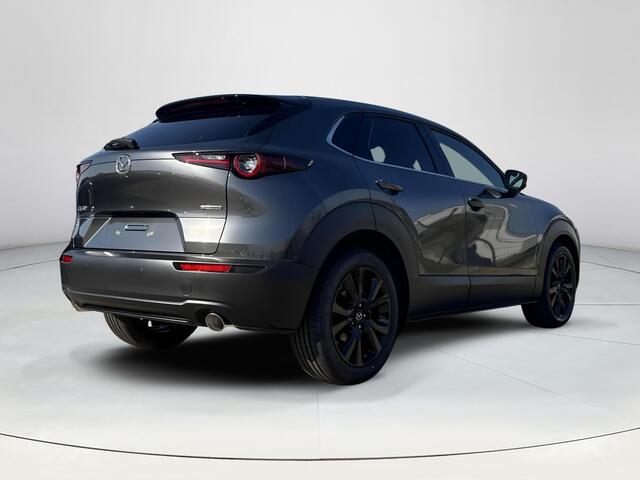 Mazda CX-30 2.5 e-SkyActiv-G M Hybrid Homura | Achteruitrijcamera | Stoel/Stuurverwarming | Elektrische Achterklep | Adaptive Cruisecontrol | Android auto applecarplay | Navigatie | Dodehoeksensoren |