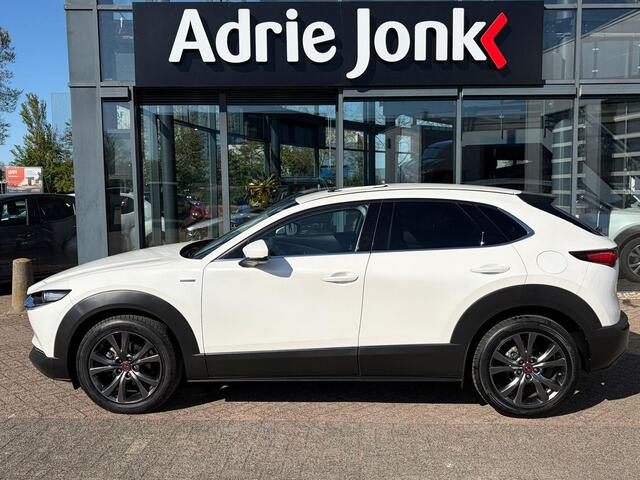 Mazda CX-30 2.0 e-SkyActiv-X M Hybrid100th Anniversary Ed. | TREKHAAK | APPLE-CARPLAY | LEDER | 18 INCH | 360 CAMERA | DODEHOEK DETECTIE | SCHUIF/KANTELDAK | ADAPTIEF CRUISE CONTROL |