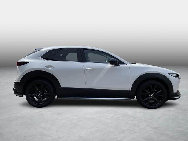 Mazda CX-30 2.0 e-SkyActiv-X 180 M Hybrid Homura , Aero Pakket, Adap.Cruise, Camera, Navi, Clima, Apple Carplay, Android Auto, Stoelverwarming, LMV 18 Inch, PDC, LKA