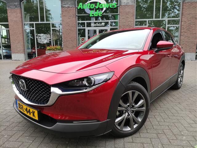 Mazda CX-30 2.0 e-SkyActiv-X M Hybrid Luxury Afn.trekhaak - Leder - Head-up display - Adaptive Cr.control - Bose - 18Inch LMV