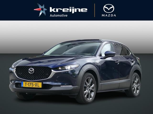 Mazda CX-30 2.0 e-SkyActiv-X M Hybrid Exclusive-line | Comfort pack | Adaptieve cruise | 360 Camera | Bose | Stoel/Stuurverwarming | RIJKLAARPRIJS!
