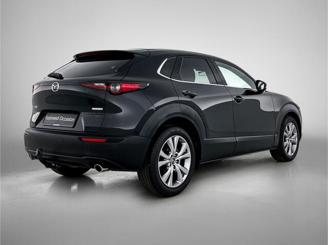 Mazda CX-30 2.0 e-SkyActiv-G X Hybrid Luxury | Trekhaak | 360 Camera | Navigatie | Stuur-/Stoelverwarming | Stoelgeheugen | Elektrische Achterklep |