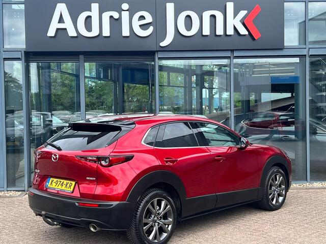 Mazda CX-30 2.0 e-SkyActiv-X M Hybrid Luxury AFNEEMBARE TREKHAAK | NAVIGATIE | LEDER | 1e EIGENAAR | NED.AUTO | STOEL- en STUURVERWARMING | EL. KLEP | BOSE AUDIO | DEALER ONDERHOUDEN | 360 CAMERA |