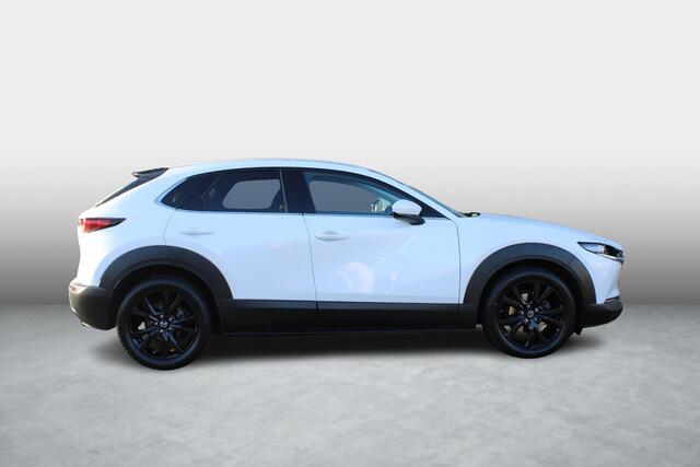 Mazda CX-30 2.0 e-SkyActiv-X 180 M Hybrid Luxury , Automaat, Trekhaak, Leder, Bose, Adap.Cruise, Camera, Navi, Stoel/Stuurverwarming, Clima, Apple Carlay, Android Auto, HUD, LMV 18 Inch, LKA, PDC,