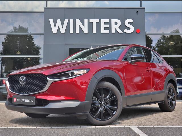 Mazda CX-30 2.0 e-SkyActiv-X M Hybrid Sportive Luxury Automaat | Stoelverwarming | LED | Adapt. Cruise | Head-Up-Display | Soul Crystal Red |