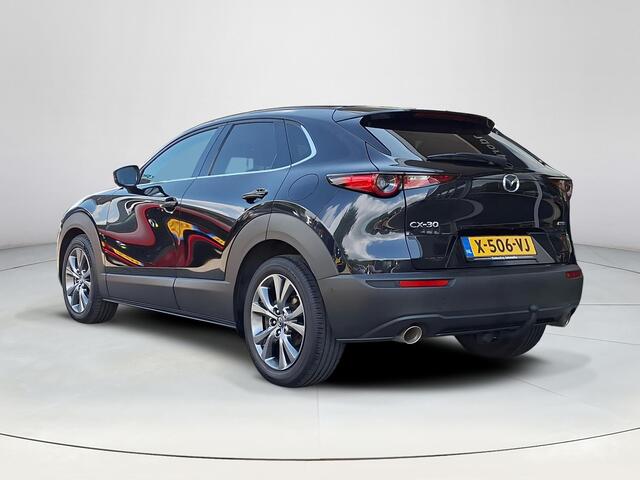 Mazda CX-30 2.0 e-SkyActiv-X M Hybrid Luxury | Apple Carplay/Android Auto | Elektrische verstelbare stoelen | BOSE geluidsinstallatie | Stoel/stuurverwarming | Elektrische achterklep | Head-up Display | Lichtmetalen velgen |