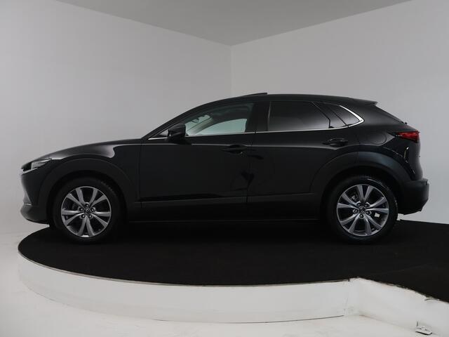 Mazda CX-30 2.0 e-SkyActiv-X M Hybrid Luxury automaat | Trekhaak | Schuifdak | i-Activsense | BOSE | 360 Camera | Stuur-/Stoelverwarming | Stoelgeheugen |