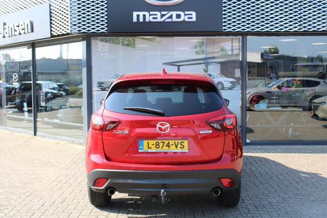 Mazda CX-5 2.0 SkyActiv-G 165 Skylease+ 2WD , Trekhaak, Navi, Clima, Cruise, PDC, RVM, All Season Banden, LMV 17 Inch, Stoelverwarming