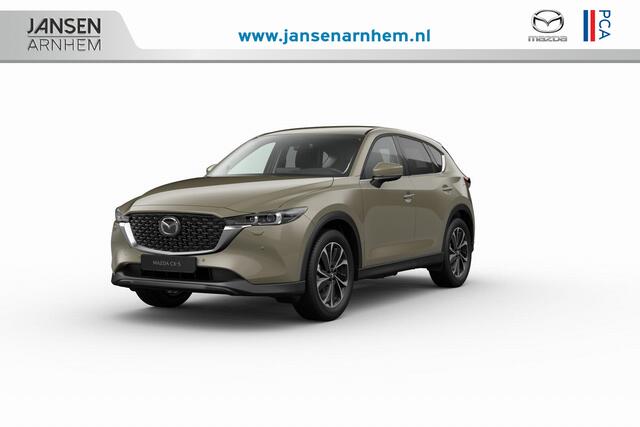 Mazda CX-5 e-Skyactiv G 165 6AT FWD Exclusive-Line Black Comfort Pack | 19-inch lichtmetalen velgen, Black Metallic | 360° View Monitor | 7-inch digitale meterset