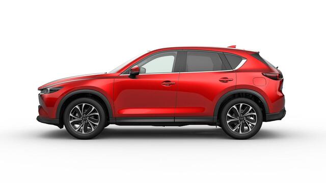 Mazda CX-5 e-Skyactiv G 165 6AT FWD Exclusive-Line Black Comfort Pack | 19-inch lichtmetalen velgen, Black Metallic | 360° View Monitor | 7-inch digitale meterset
