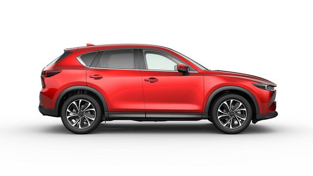 Mazda CX-5 e-Skyactiv G 165 6AT FWD Exclusive-Line Black Comfort Pack | 19-inch lichtmetalen velgen, Black Metallic | 360° View Monitor | 7-inch digitale meterset
