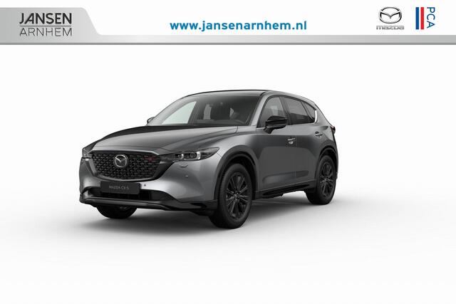 Mazda CX-5 e-Skyactiv G 165 6AT FWD Homura | 19-inch lichtmetalen velgen, Black Metallic | 360° View Monitor | 7-inch digitale meterset
