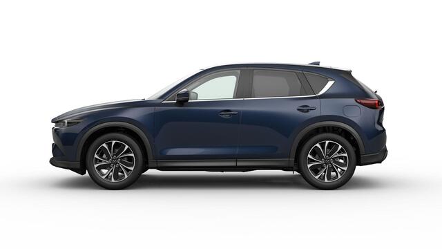 Mazda CX-5 e-Skyactiv G 165 6AT FWD Exclusive-Line Black Comfort Pack | 19-inch lichtmetalen velgen, Black Metallic | 360° View Monitor | 7-inch digitale meterset