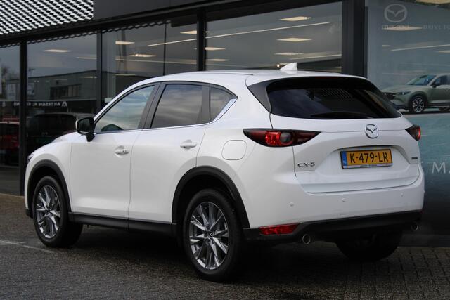 Mazda CX-5 2.0 SkyActiv-G 165 Comfort + Bose/Leer Pakket , Automaat, Leder, Bose, Apple Carplay, PDC, LKA, Cruise, Clima, Stuur/Stoelverwarming, LMV 19 Inch