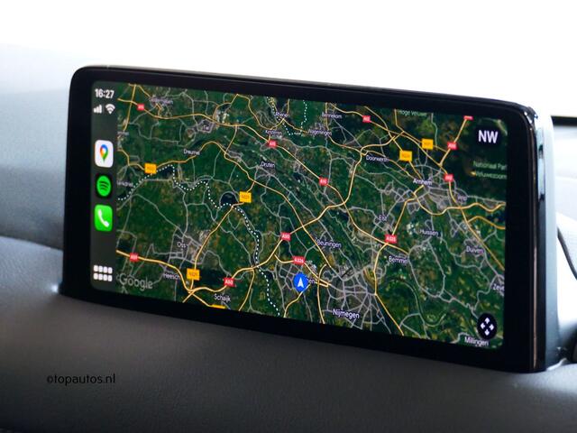 Mazda CX-5 E-SKYACTIV MHEV 2.0 165 PK HOMURA LEER BOSE ELEK.KLEP HEADUP 360.CAMERA 19''LMV FULL LED CARPLAY NAVI STOEL/STUUR VERW. STOELKOELING DIG.DASH 06/2024