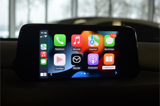 Mazda CX-5 2.0 SkyActiv-G 165 Sport 360 Camera | LED koplampen | Carplay | Parelmoer wit | Trekhaak | Headup | Stuur + Stoelverwarming
