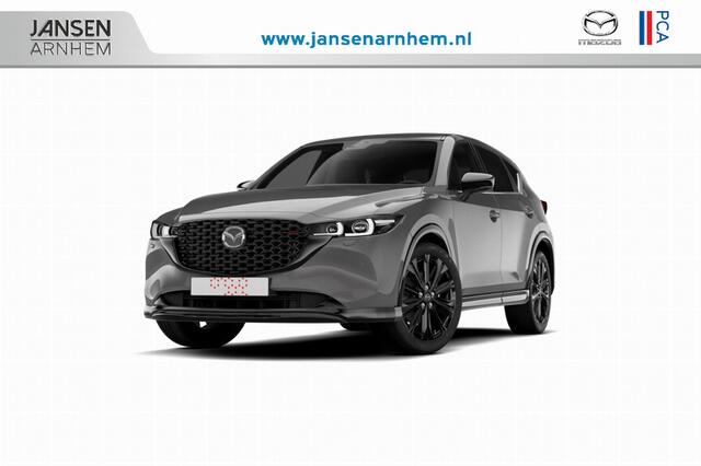 Mazda CX-5 e-Skyactiv G 165 6AT FWD Homura Comfort Pack | 19-inch lichtmetalen velgen, Black Metallic | 360° View Monitor | 7-inch digitale meterset