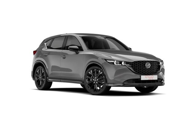 Mazda CX-5 e-Skyactiv G 165 6AT FWD Homura Comfort Pack | 19-inch lichtmetalen velgen, Black Metallic | 360° View Monitor | 7-inch digitale meterset