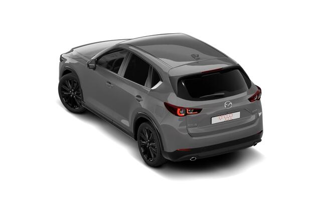 Mazda CX-5 e-Skyactiv G 165 6AT FWD Homura Comfort Pack | 19-inch lichtmetalen velgen, Black Metallic | 360° View Monitor | 7-inch digitale meterset