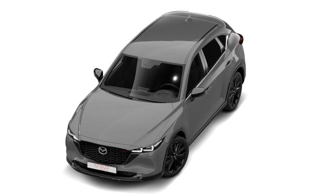 Mazda CX-5 e-Skyactiv G 165 6AT FWD Homura Comfort Pack | 19-inch lichtmetalen velgen, Black Metallic | 360° View Monitor | 7-inch digitale meterset